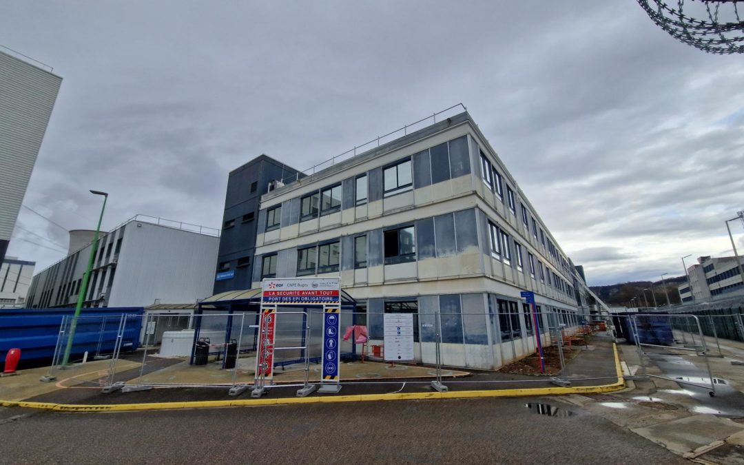 RENOVATION DES BATIMENTS 77 / 34 – Centrale nucléaire du Bugey – Saint-Vulbas 01